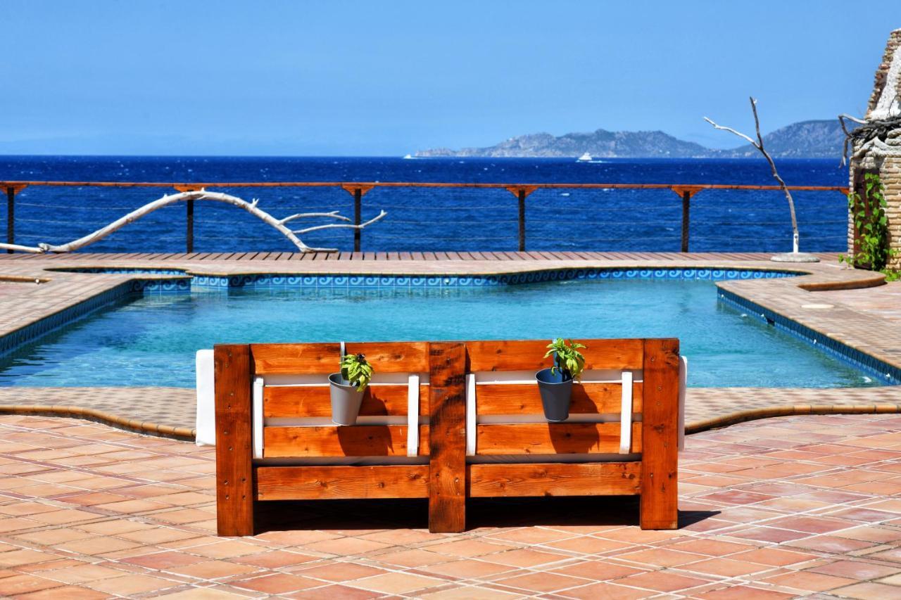 Luxurious Villa By The Sea Posidhonia  Luaran gambar