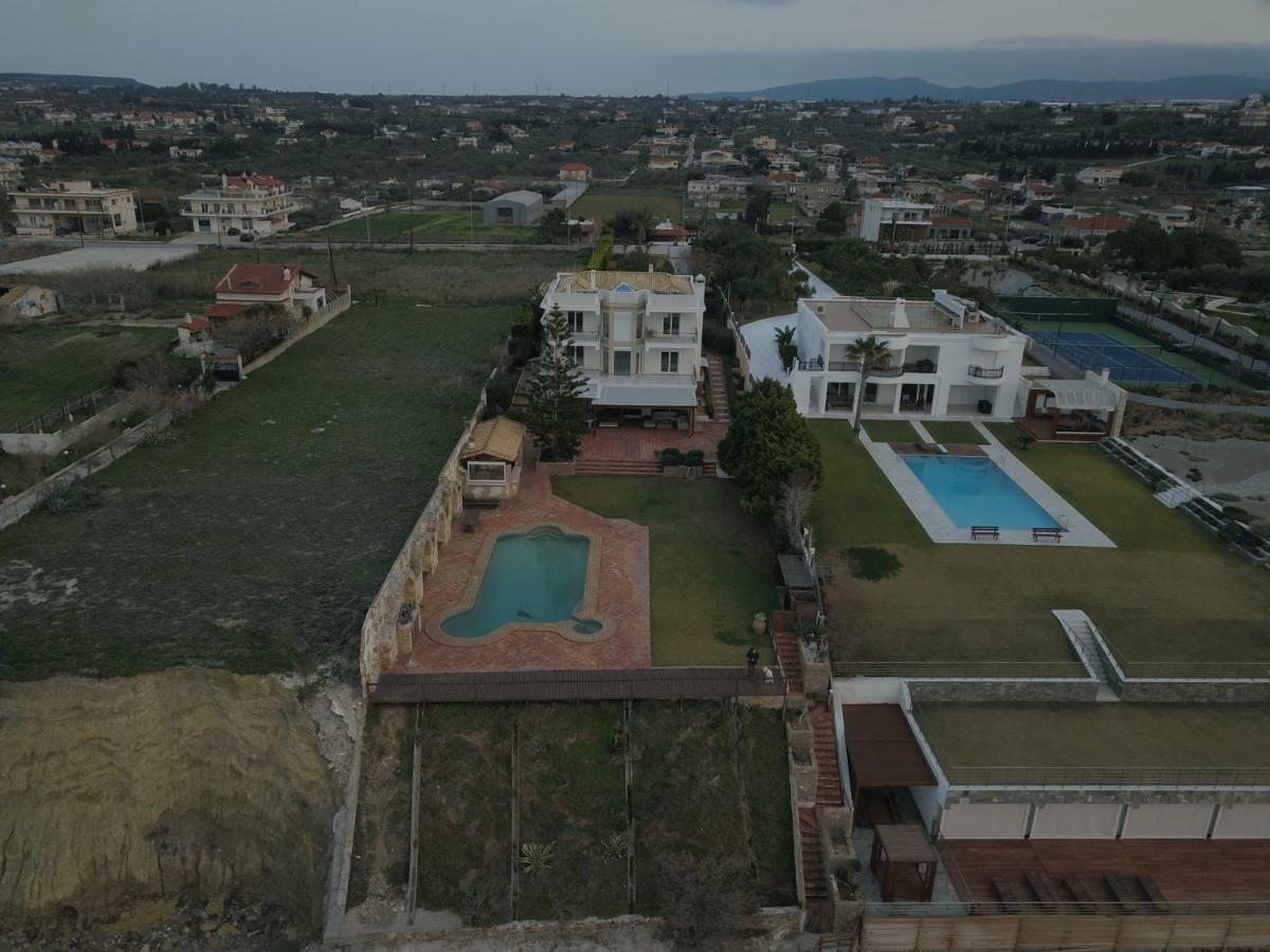 Luxurious Villa By The Sea Posidhonia  Luaran gambar